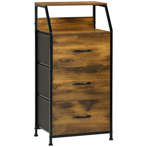 Meuble De Rangement Colonne 3 Tiroirs Design Industriel