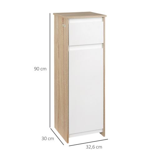 Meuble Colonne Bas Salle De Bain Style Cosy Porte Tiroir