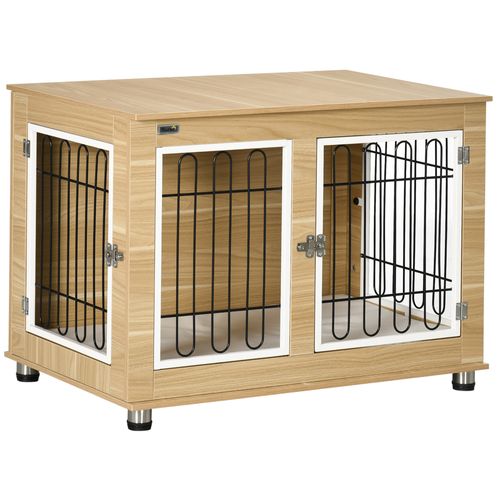 Cage Pour Chien Sur Pied Style Contemporain Avec Coussin