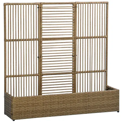 Jardinière Avec Treillis Haut