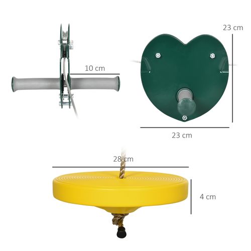Kit Complet Tyrolienne 25 M - Acier Pe