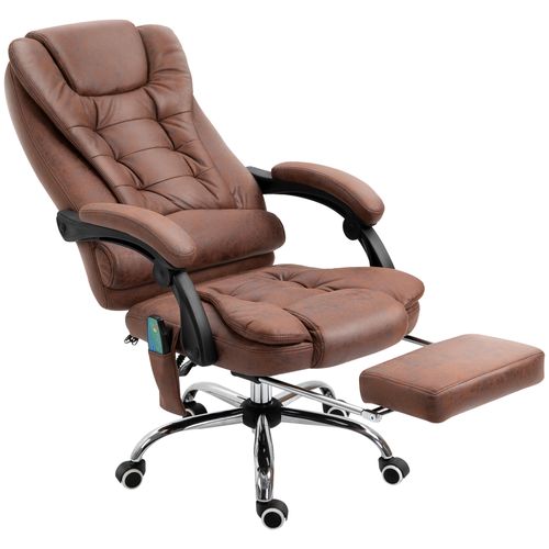Fauteuil De Bureau Direction Massant Chauffant Tissu