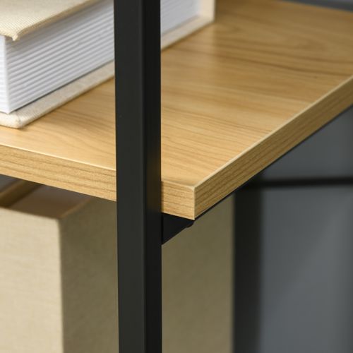 Bibliothèque Étagère 5 Niveaux Design Industriel En Arche