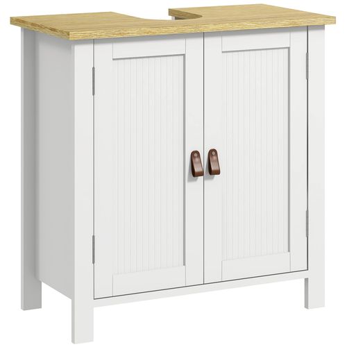 Meuble Sous-vasque Sur Pied 2 Portes étagère Réglable