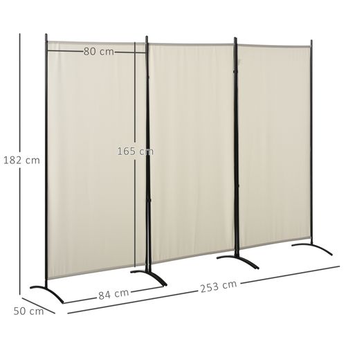 Paravent Séparateur 3 Panneaux Pliables - Separaz