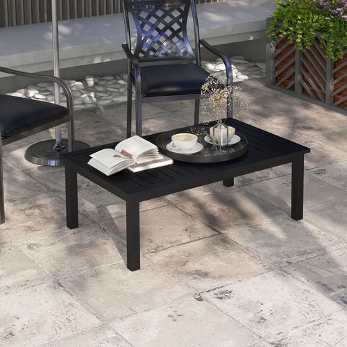 Table Basse De Jardin Rectangulaire