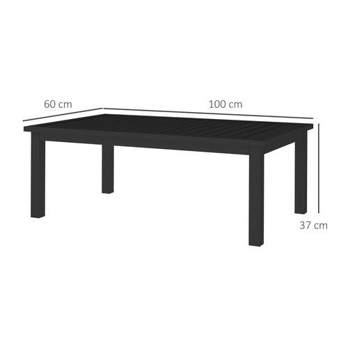 Table Basse De Jardin Rectangulaire