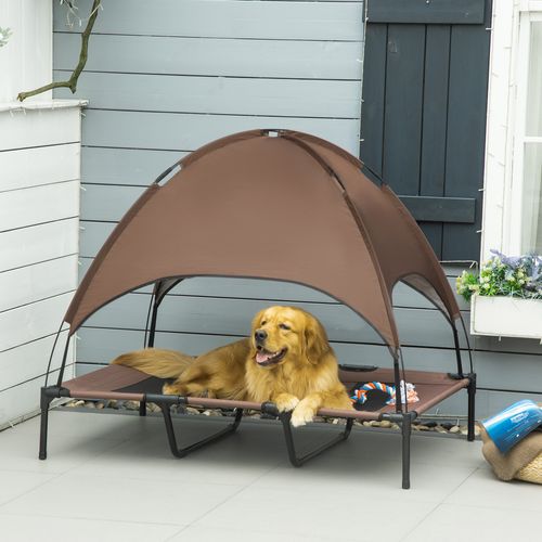 Lit XXL Pour Chien Chat Sur Pied + Parasol + Sac De Transport