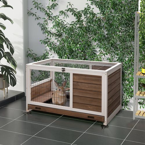 Chariot de marche Multi-Activités Lapin en bois - Jeux & Jouets