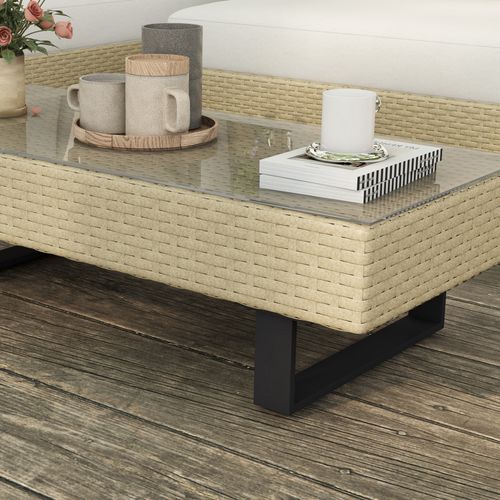 Ensemble Salon De Jardin D'angle 5 Places Design Contemporain