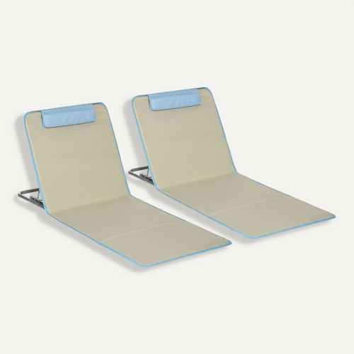 Lot De 2 Tapis De Plage Rembourrés Sac