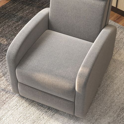 Fauteuil De Relaxation Inclinable Réglable Repose-pied Tissu