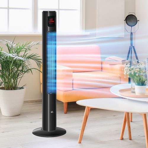 Ventilateur Colonne Tour Oscillant 45 W Télécommande