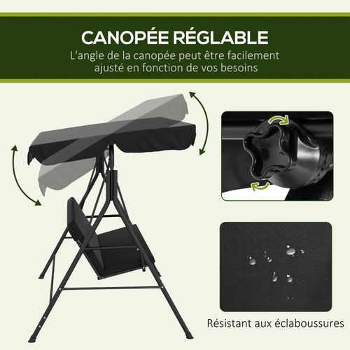 Balancelle De Jardin 3 Places