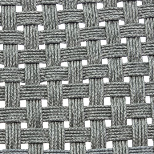 Fauteuil Relax De Jardin Avec Repose-pied Bois D'acacia Résine Tressée Grise