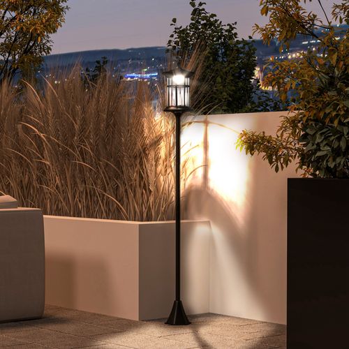 Lampadaire Solaire LED Extérieur Sur Pied