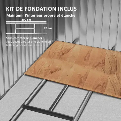 Abri De Jardin Une Porte