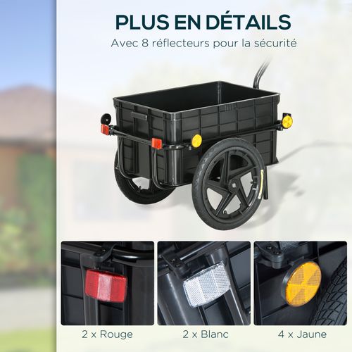 Adaptateur D'Attelage Universel Pour Vélo - Barre De Remorque G8X7 - Acier - 160 Kg