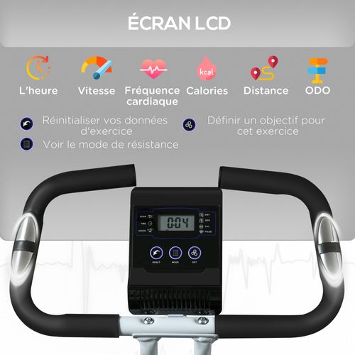 Vélo D'appartement Cardio Fitness Pliable