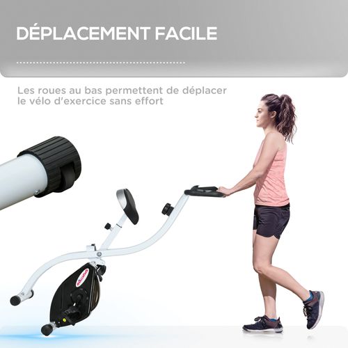Vélo D'appartement Cardio Fitness Pliable