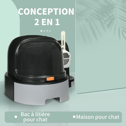 Maison De Toilette Litière Pour Chat Design Capsule Spatiale