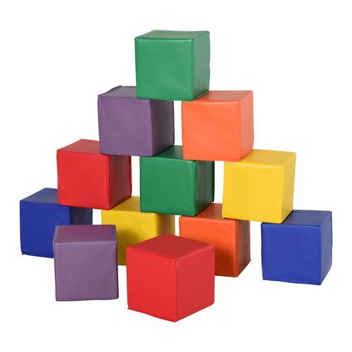 FIDL BITZ Bag Of Bitz - 320 Cubes Autocollants En Mousse, Crépitants, Flottants | Jouet Créatif Enfants 3 Ans Et Plus - 4