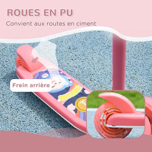 Trottinette Pour Enfants 3 Roues Lumineuses LED - Vélo - Trottinette