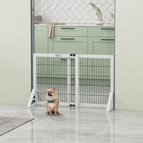 Barrière Pour Chien – Clôture Pliable Et Portable Pour Chien