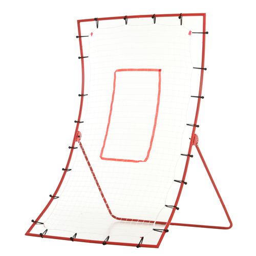 Filet De Rebond Foot Double Face 85x85cm - Rebondisseur Football Pliable Et Ajustable