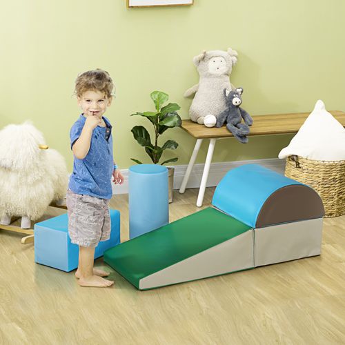 Jump Box 4 En 1 Empilable Pour Fitness - Hauteurs Réglables, Surface Antidérapante, Mousse EPE - Pour Entraînement Maison, Gym