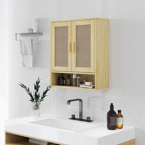 Costway Meuble de Salle de Bain à 4 Portes 2 Tiroirs Colonne Salle de Bain Armoire Haute avec Étagères Réglables pour Salon Cuis - Ciel & terre Commerce Costway Meuble de Salle de Bain à 4 Portes 2 Tiroirs Colonne Salle de Bain Armoire Haute avec Étagères Réglables pour Salon Cuis - Ciel & terre Commerce