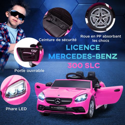 Voiture électrique Enfant Avec Télécommande Mercedes Slc 300