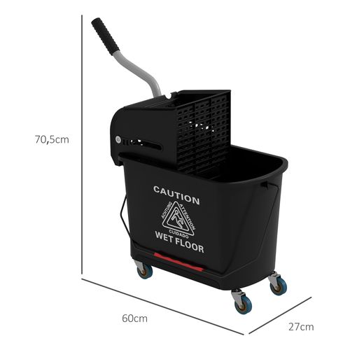 Chariot à Seau 5 Roues - Support Mobile Pour Lavage Auto, Peinture, Bricolage - Charge Max 113 Kg, Roues Verrouillables