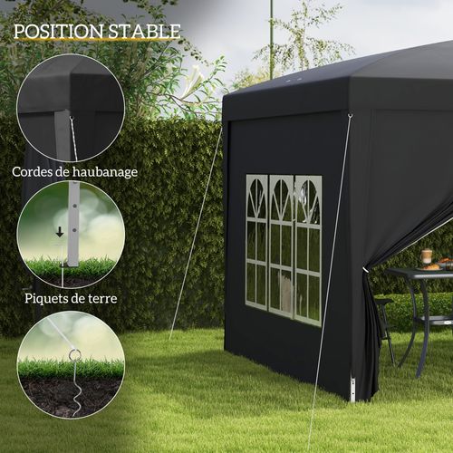 Barnum Pop-up Pliant Dim. 3l X 3l X 2,58h M 2 Fenêtres Sac