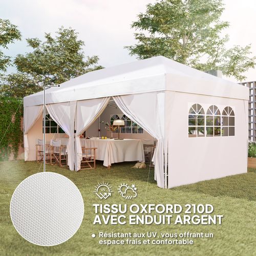 Tonnelle Barnum Pliant Pop-up 5,9l X 2,95l X 2,85h M