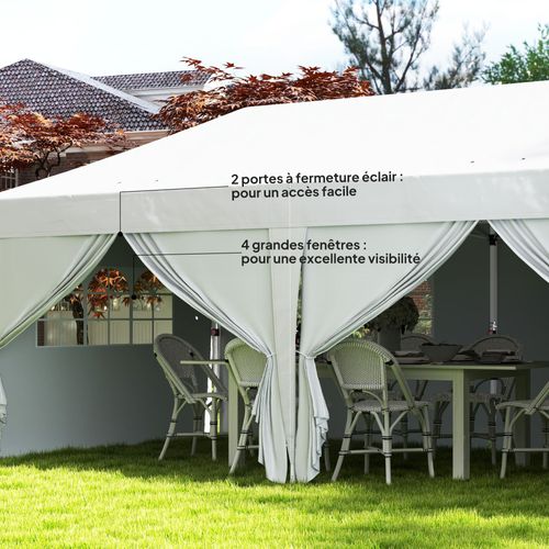 Tonnelle Barnum Pliant Pop-up 5,9l X 2,95l X 2,85h M