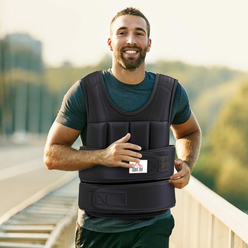 Gilet Lesté Réglable 10 Kg Max. Oxford Noir