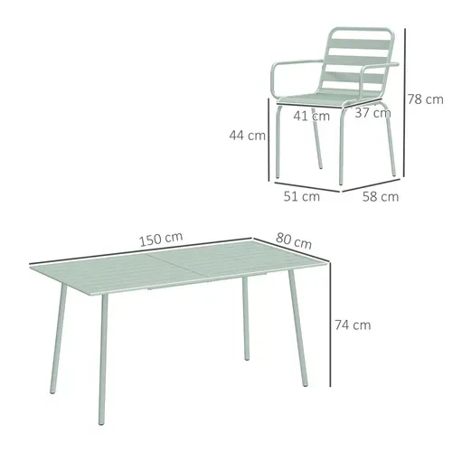 Salon De Jardin 6 Places