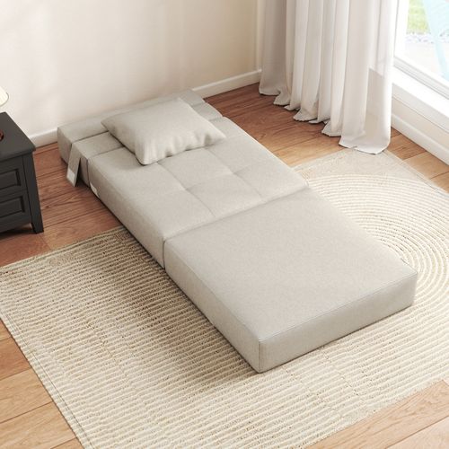 Chauffeuse 1 Place - Coussin Déhoussable Inclus - Tissu