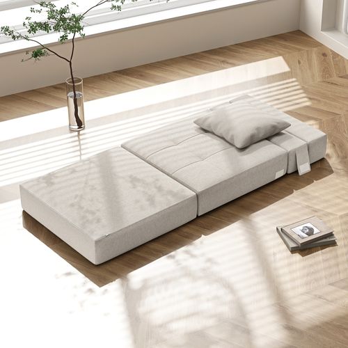 Chauffeuse 1 Place - Coussin Déhoussable Inclus - Tissu