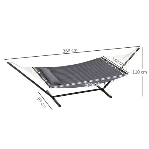 Hamac Sur Pied Toile Matelassée