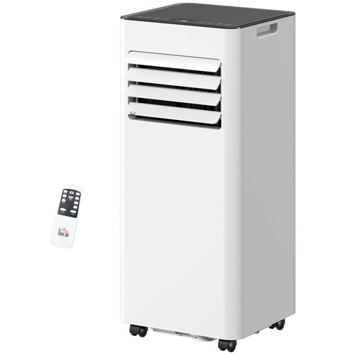Climatiseur Mobile 7000btu 3 En 1 Télécommande Kit Évacuation Inclus Blanc