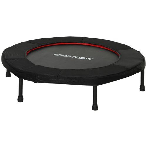 Trampoline Fitness Dia. 102 Cm Noir Rouge