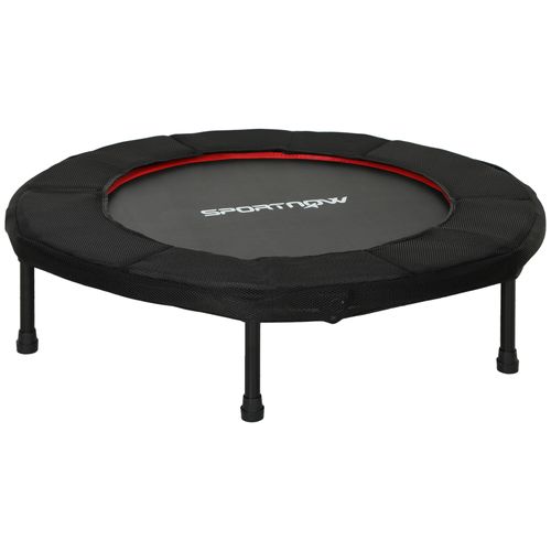 Trampoline Fitness Dia. 102 Cm Noir Rouge