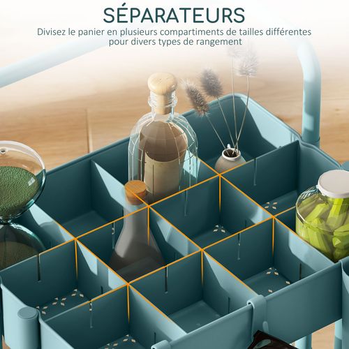 Desserte De Cuisine Multi-rangement Acier Abs