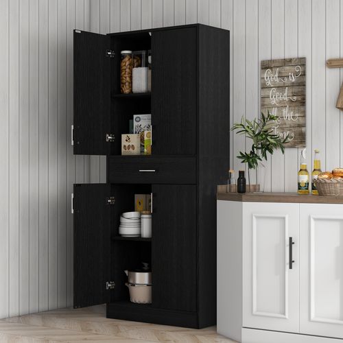 Buffet Haut De Cuisine Style Contemporain Multi-rangement