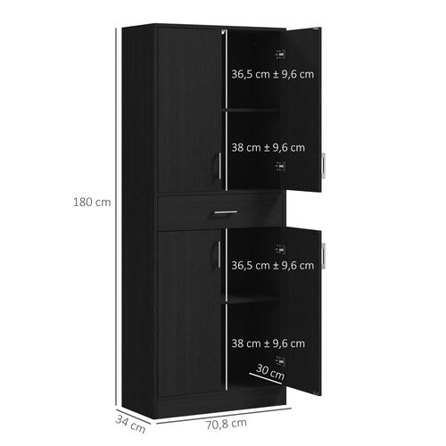 Buffet Haut De Cuisine Style Contemporain Multi-rangement