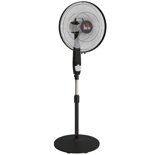 Ventilateur Sur Pied D. 45 Cm 50 W Avec Télécommande