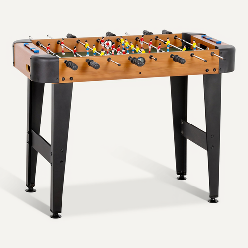 GOPLUS Babyfoot – 22 Joueurs, 122x61x79 Cm, 2 Balles, Compteurs, Poignées Ergonomiques – Pour Enfants Et Adultes