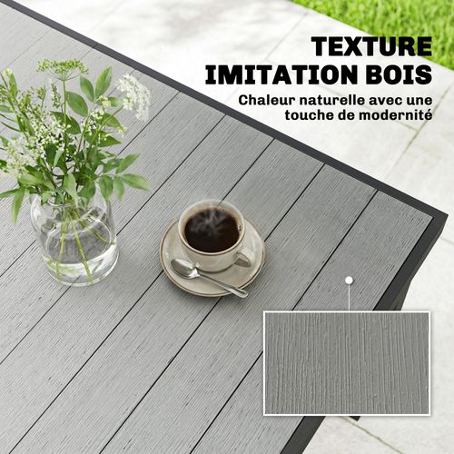 Table De Jardin Rectangulaire 4-6 Places